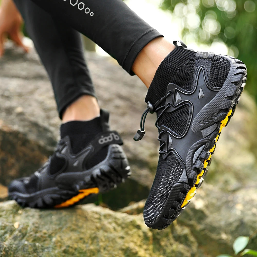 Oiaano Man Black Shoes Summer Men Casual Beach Outdoor Water Breathable Trekking Fashion Hiking Stability And Comfort Sport